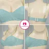 Ultra Light Soft Padded Slim Bra | Print Back Huk
