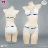 Lace Strap Sports Style Light Padded Bra Panty Set | Sweet Baby