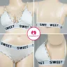 Lace Strap Sports Style Light Padded Bra Panty Set | Sweet Baby