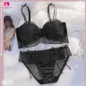 Imported Premium Quality Cute & Soft Mes Net Fluppy Bra and Panty Set | Japanese Bra