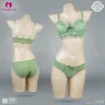 Seamless Lace Style Padded Bra Set | Old Cup