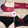 Supper Premium Lace Style Soft Padded Bra & Panty Set | Paded