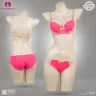 Supper Premium Lace Style Soft Padded Bra & Panty Set | Paded