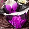 Supper Premium Lace Style Soft Padded Bra & Panty Set | Paded
