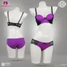 Supper Premium Lace Style Soft Padded Bra & Panty Set | Paded