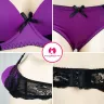 Supper Premium Lace Style Soft Padded Bra & Panty Set | Paded