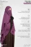 MEHER 3 LAYER READY HIJAB