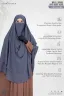WAFA DOUBLE LAYER READY HIJAB AND NIQAB