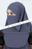 WAFA DOUBLE LAYER READY HIJAB AND NIQAB