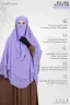 WAFA DOUBLE LAYER READY HIJAB AND NIQAB