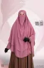 WAFA DOUBLE LAYER READY HIJAB AND NIQAB | GT-2036