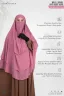 WAFA DOUBLE LAYER READY HIJAB AND NIQAB | GT-2036