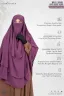 WAFA DOUBLE LAYER READY HIJAB AND NIQAB