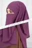 WAFA DOUBLE LAYER READY HIJAB AND NIQAB