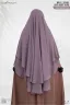 WAFA DOUBLE LAYER READY HIJAB AND NIQAB | GT-2038