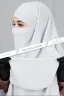 WAFA DOUBLE LAYER READY HIJAB AND NIQAB