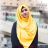 FULL COVERAGE PLAIN HIJAB | YELLOW