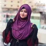 FULL COVERAGE PLAIN HIJAB | LIGHT PURPLE