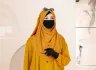 FULL COVERAGE PLAIN HIJAB | MUSTERD YELLOW