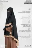 TOHFA READY HIJAB NIQAB SET | GT-2051