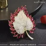 Elegant Leaf Brooch | HB-08