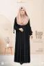 ABAYA AL-AFIYA SLEEVE TASSEL ABAYA | GT-2057