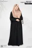 ABAYA AL-AFIYA SLEEVE TASSEL ABAYA | GT-2057