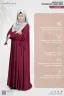 ABAYA AL-AFIYA SLEEVE TASSEL ABAYA | GT-2064