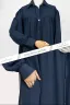ABAYA AL-BASHIRA FRONT OPEN SNAP BUTTON ABAYA