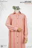 ABAYA AL-BASHIRA FRONT OPEN SNAP BUTTON ABAYA