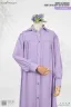 ABAYA AL-BASHIRA FRONT OPEN SNAP BUTTON ABAYA