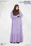 ABAYA AL-BASHIRA FRONT OPEN SNAP BUTTON ABAYA