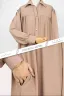 ABAYA AL-BASHIRA FRONT OPEN SNAP BUTTON ABAYA