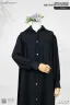ABAYA AL-BASHIRA FRONT OPEN SNAP BUTTON ABAYA