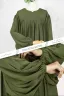 ABAYA-ELHAM CUTE PUFF SLEEVE ABAYA