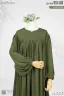 ABAYA-ELHAM CUTE PUFF SLEEVE ABAYA