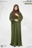 ABAYA-ELHAM CUTE PUFF SLEEVE ABAYA