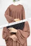 ABAYA-ELHAM CUTE PUFF SLEEVE ABAYA