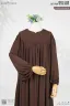 ABAYA-ELHAM CUTE PUFF SLEEVE ABAYA