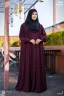 ABAYA AL‑AMIRAH PREMIUM ZIPPER NECK ABAYA | GT-2095