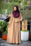 ABAYA AL‑AMIRAH PREMIUM ZIPPER NECK ABAYA