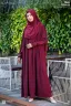ABAYA AL‑AMIRAH PREMIUM ZIPPER NECK ABAYA