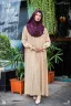 ABAYA AL‑AMIRAH PREMIUM ZIPPER NECK ABAYA