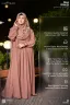 ABAYA AL‑AMIRAH PREMIUM ZIPPER NECK ABAYA