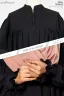 ABAYA AL‑AMIRAH PREMIUM ZIPPER NECK ABAYA