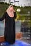 ABAYA AL‑AMIRAH PREMIUM ZIPPER NECK ABAYA