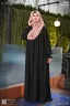 ABAYA AL‑AMIRAH PREMIUM ZIPPER NECK ABAYA