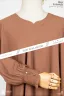 ABAYA AR-RUMAISHA PREMIUM SNAP BUTTON ABAYA