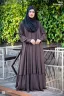 ABAYA AR-RUMAISHA PREMIUM SNAP BUTTON ABAYA