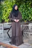 ABAYA AR-RUMAISHA PREMIUM SNAP BUTTON ABAYA